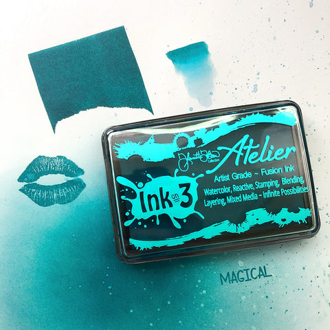 Atelier Peacock Blue Ink Cube