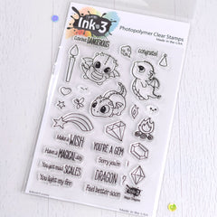Magic Dragons 4x6 Clear Stamps