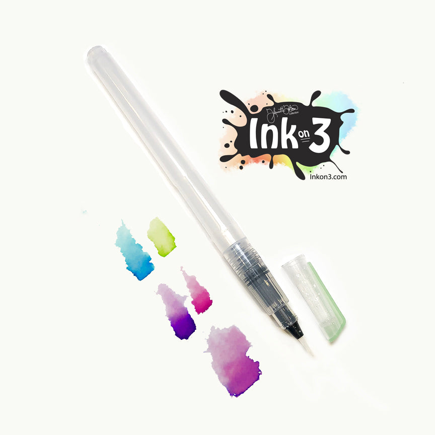 6/7/9/12Pcs Water Brush Pens Set Broad & Detailed Tiny Tip Nylon